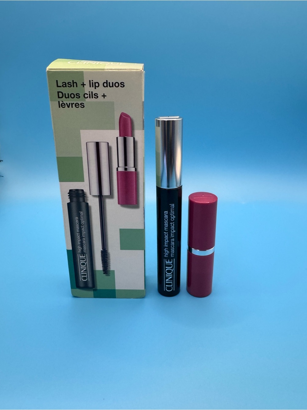 2 for $25 Item, Clinique Mascara + Lipstick set